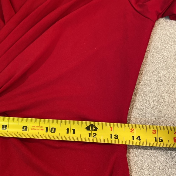 Papillon - women’s faux wrap dress. Size M - Picture 7 of 8